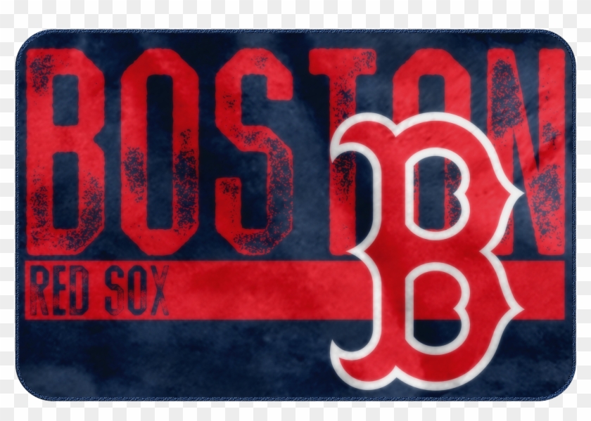 20" X 30" Worn Out Printed Foam Mat - Baseball Boston Clipart