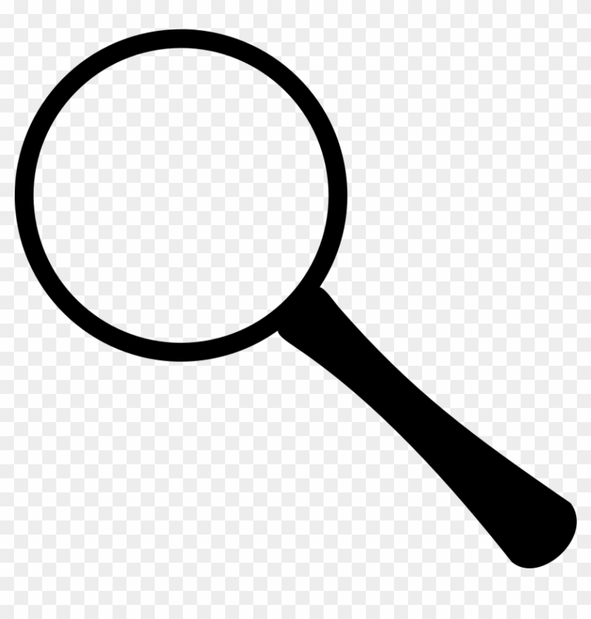 Magnifying Glass Transparent - Racket Clipart #624270