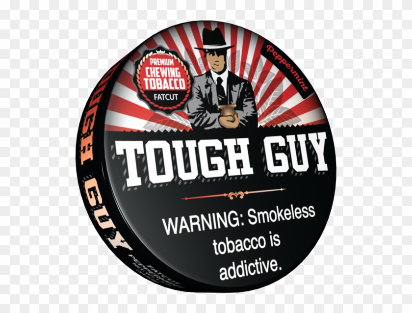 Tough Guy Peppermint Premium Chewing Tobacco Fat Cut - Tough Guy Peppermint Clipart #624317