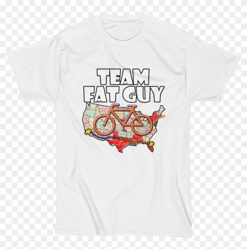 Team Fat Guy Men's Short Sleeve T-shirt - Graphic Design Clipart #624390