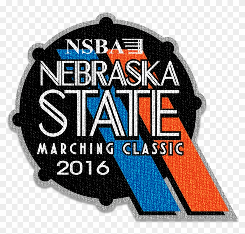2016 Nebraska State Marching Band Championships Patch Clipart