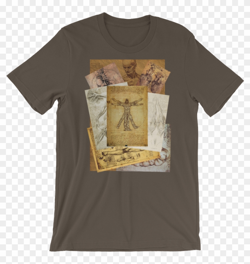 Da Vinci Unisex T-shirt Clipart #625057