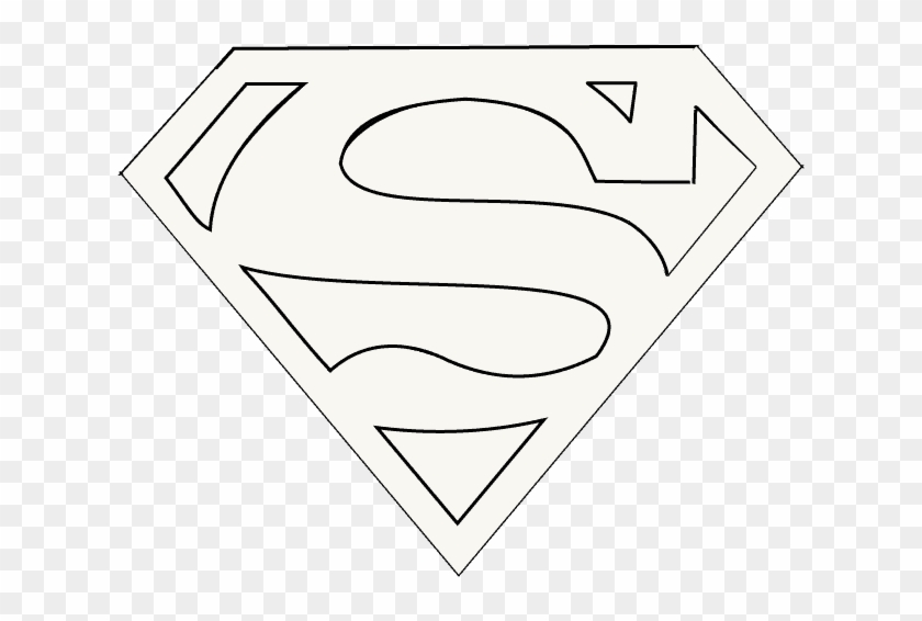 How To Draw Superman Logo Easy Step By Drawing Guides - Drawing Superman Logo Clipart