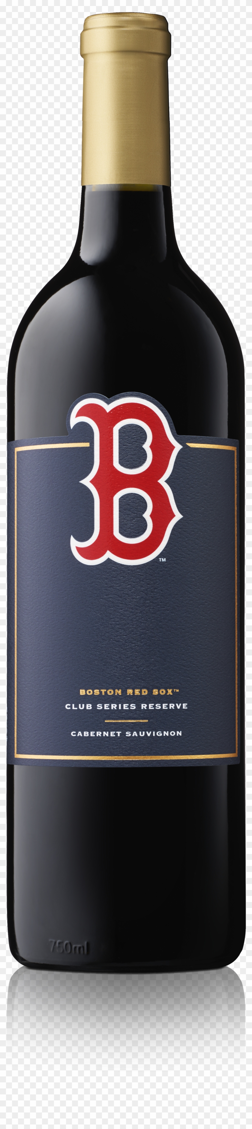 Boston Red Sox™ Labeled 2015 California Cabernet Sauvignon - Boston Red Sox B Clipart