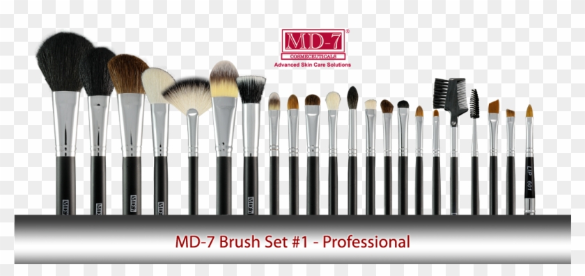 Professional Makeup Brushes Clipart
