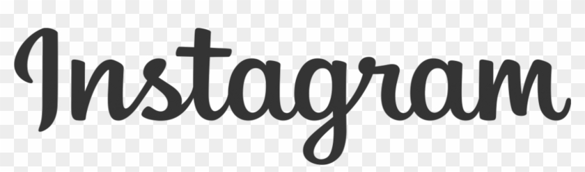 Download - Instagram Word Logo Png Clipart