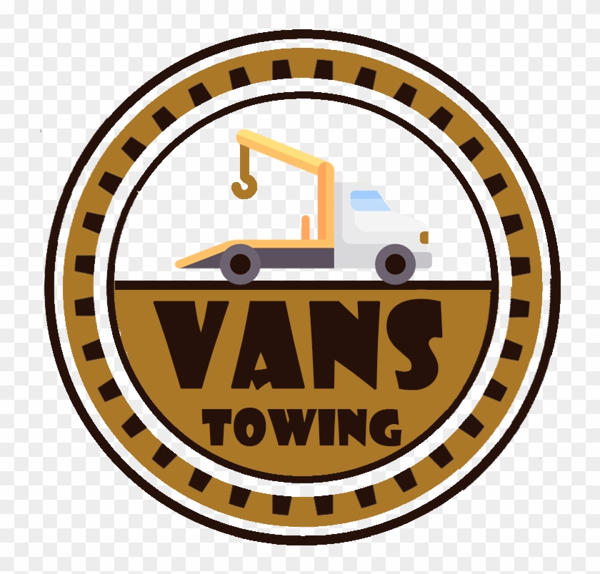 Vans Towing - Circle Clipart