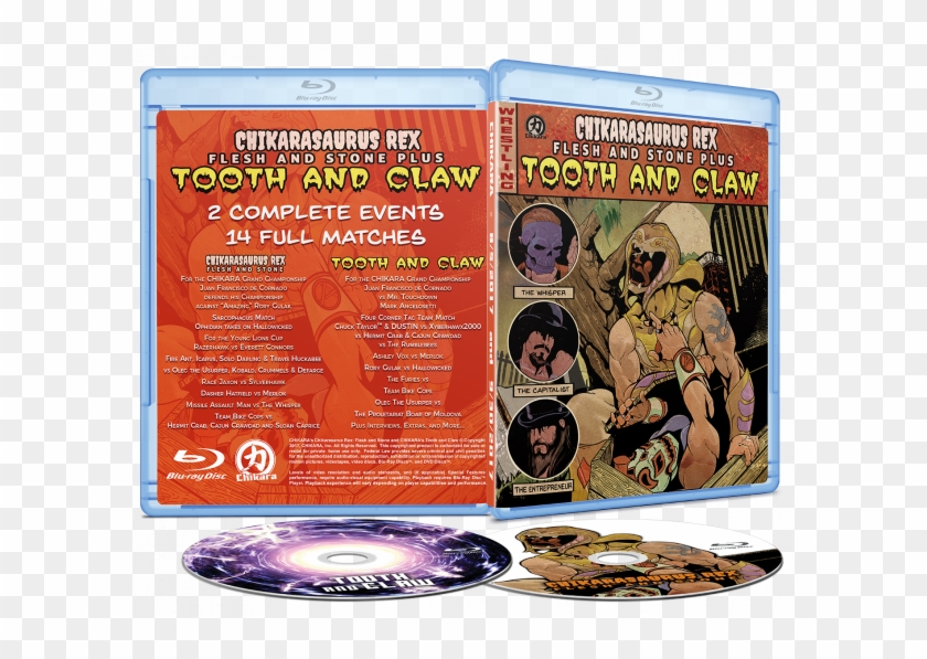 Flesh And Stone And Tooth And Claw Blu-ray And Dvd - Wars Complete Saga Blu Ray Clipart #625885
