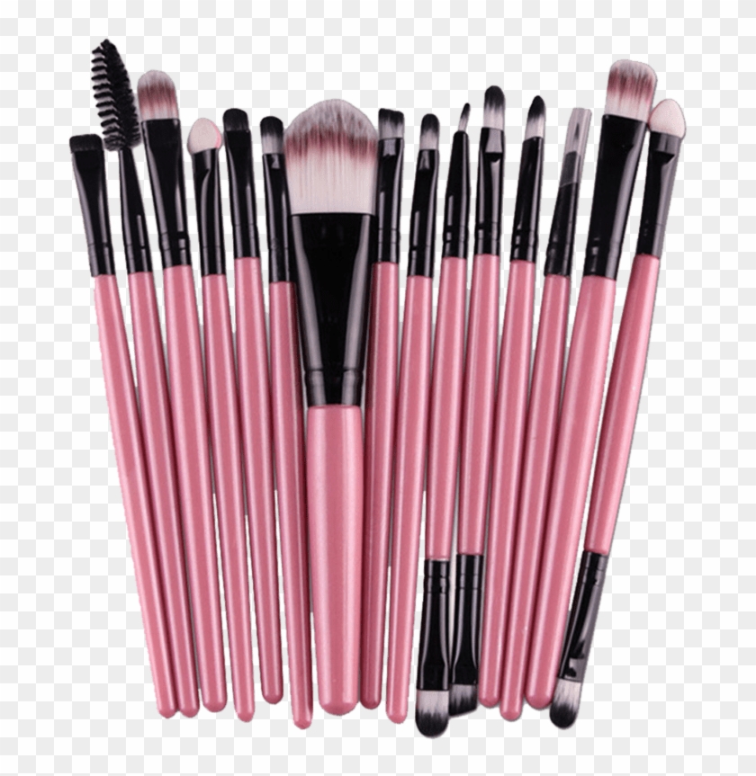 Makeup Set Brushes,professional Makeup Brush Set,makeup - مكياج جولي شيك Clipart