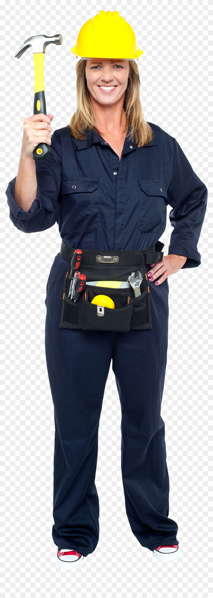 Women Worker - Hard Hat Clipart