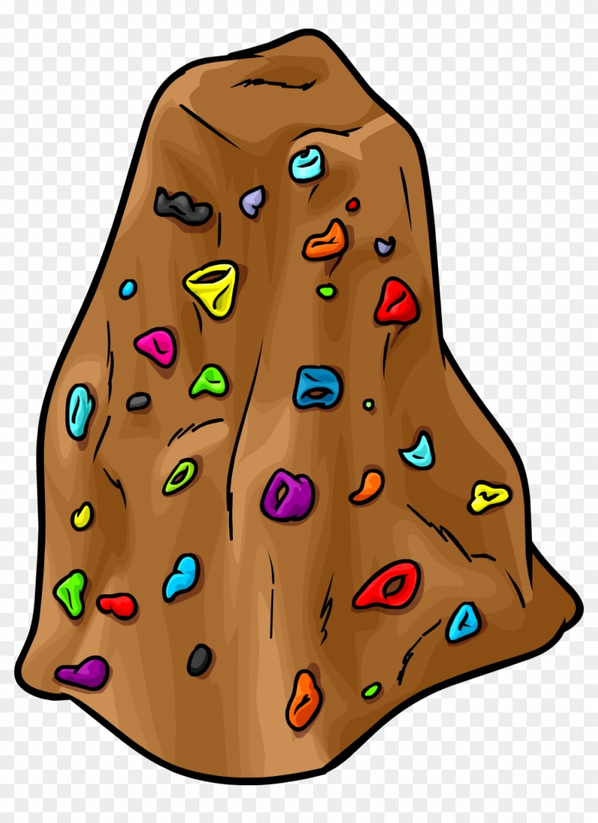 Hole Clipart Wall - Rock Climbing Wall Clipart - Png Download