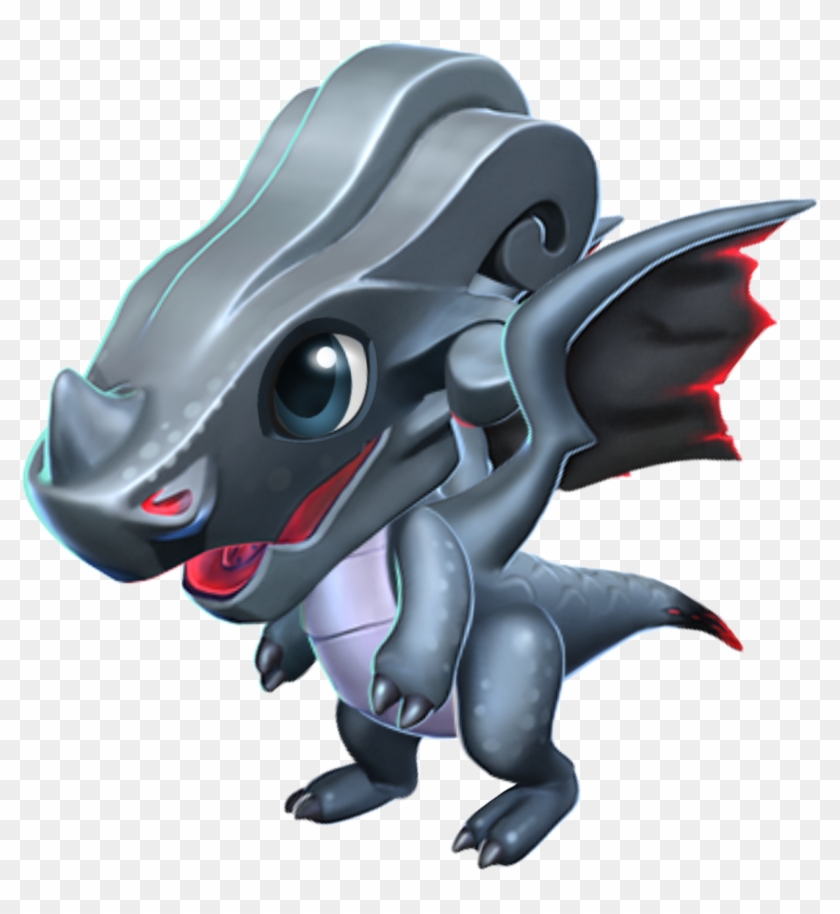 Smoke Dragon Baby - Dragon Mania Legends Metales Clipart