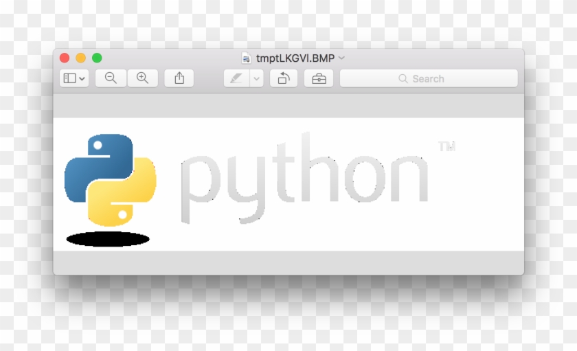 Python Logo Using Pillow - Python Language Clipart #626841