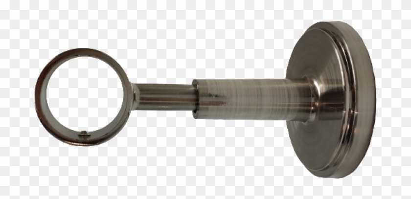 Mirage Steel Single Hole Wall Bracket - Barbell Clipart
