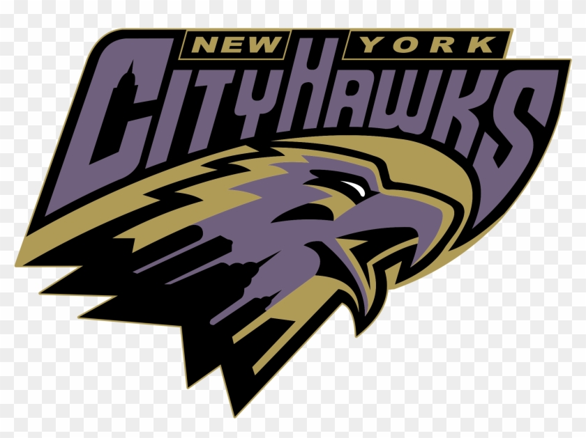 New York City Hawks Logo Png Transparent - Graphic Design Clipart #627345