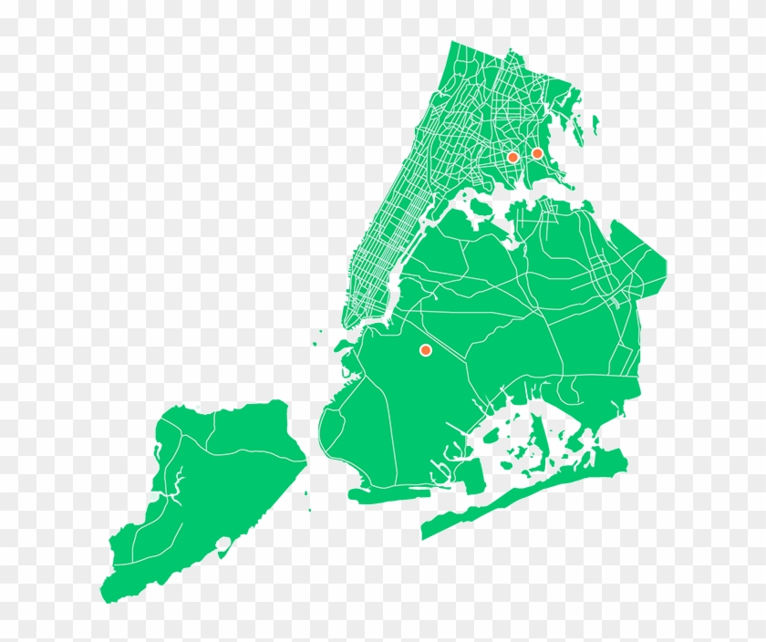 New York City Food Desert Map - Music Map Of The 80's Clipart