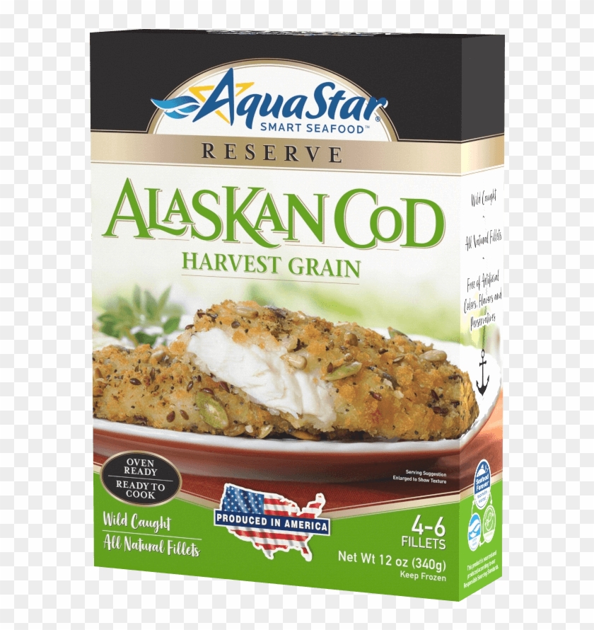 Harvest Grain Alaskan Cod - Whole Grain Clipart