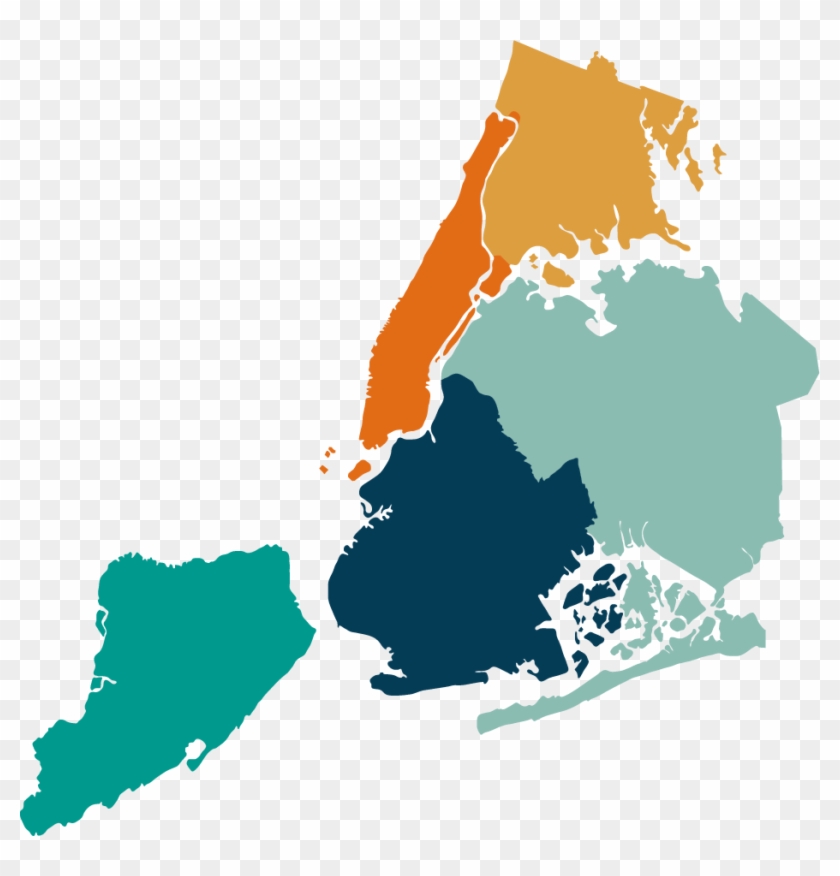Asset 3 - New York City Map Outline Vector Clipart #628022