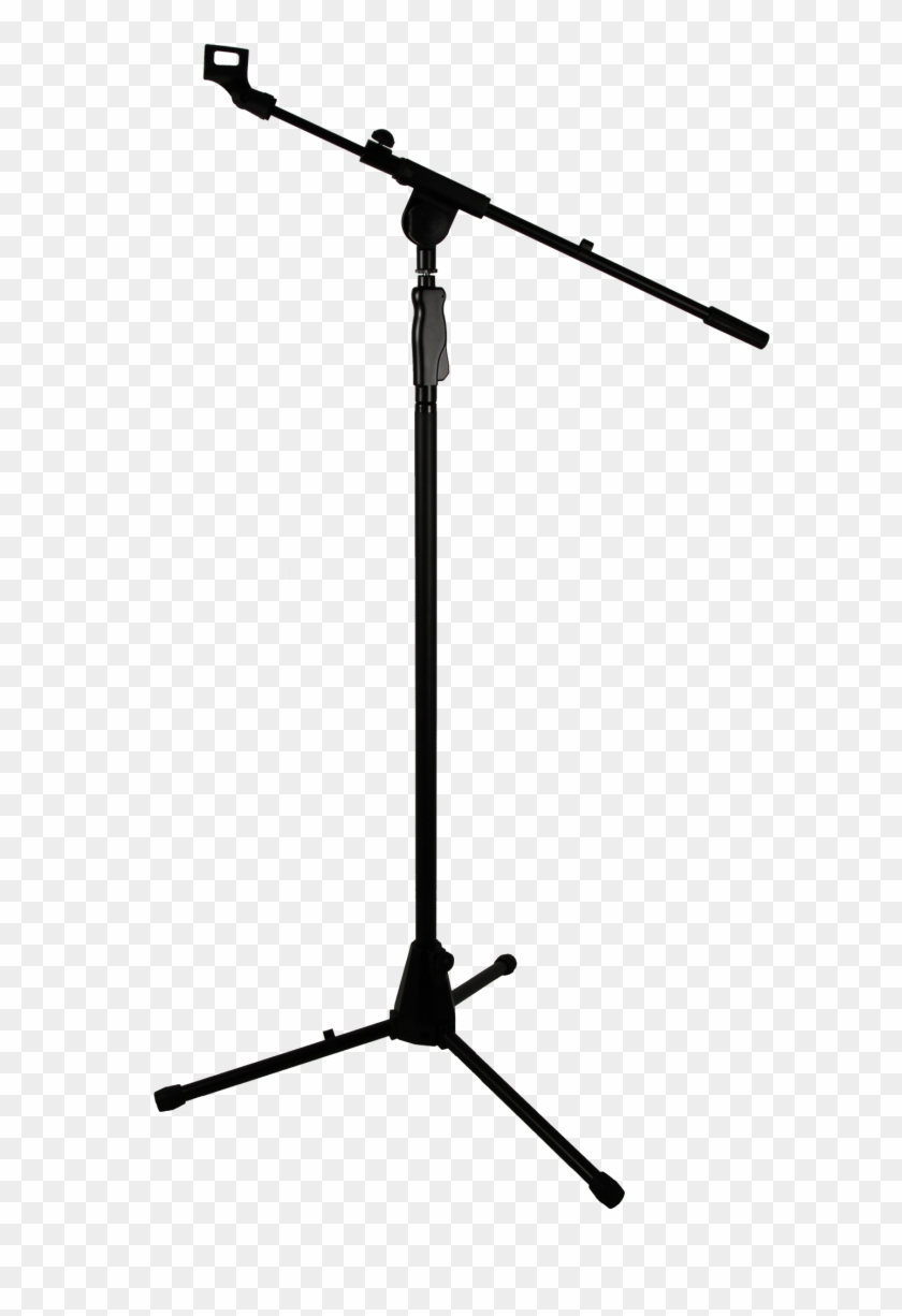Microphone Stand Transparent Background - Transparent Microphone Stand Png Clipart