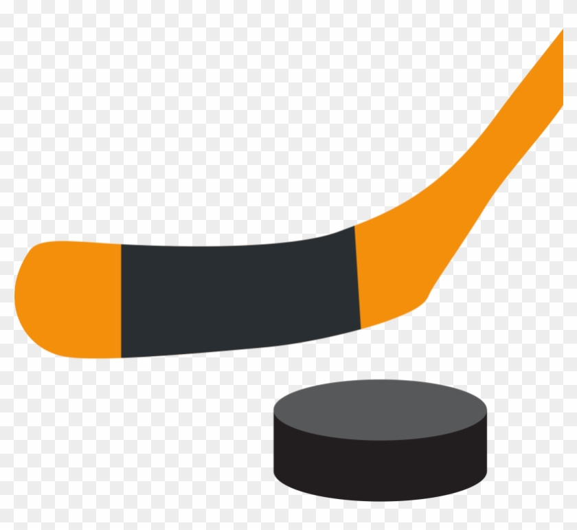 Picture Freeuse Hubpicture Pin - Clipart Hockey Stick And Puck - Png Download