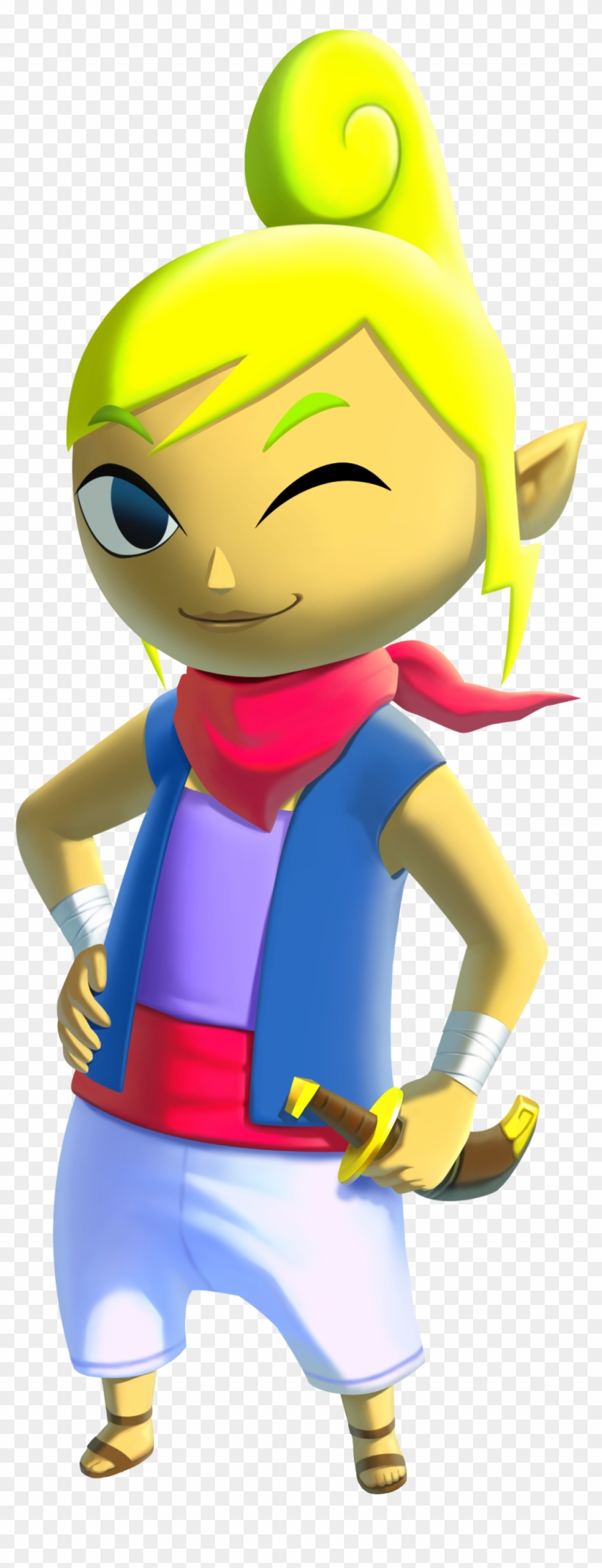 3000 X 3000 4 - Zelda Wind Waker Girl Clipart #628765