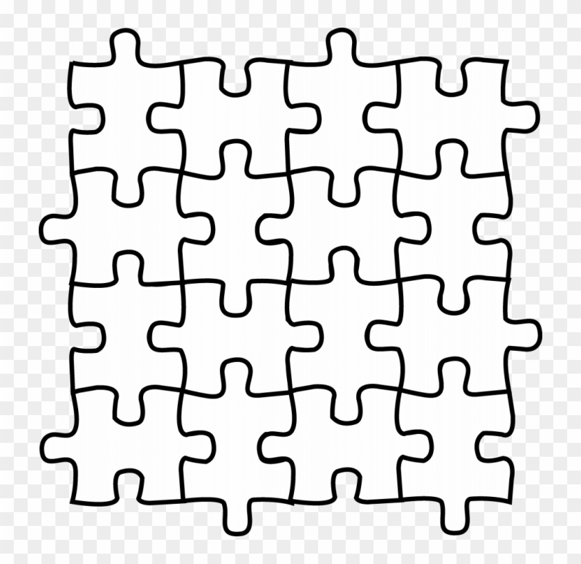 Puzzle Pieces Drawing At Getdrawings - Puzzle Piece Color Pages Clipart #629059