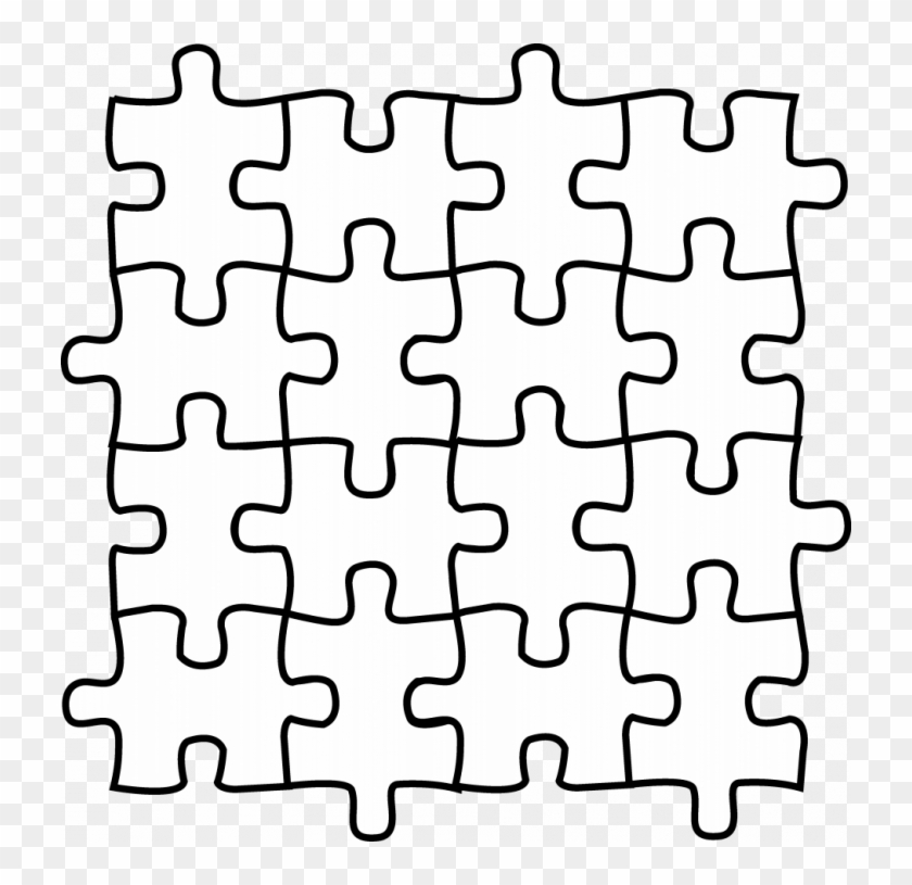 Puzzle Pieces Drawing At Getdrawings - Puzzle Piece Color Pages Clipart