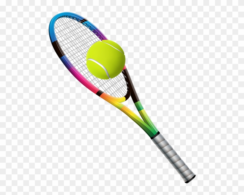 Picture Black And White Download Racket And Ball Transparent - Tennis Racket And Ball Transparent Background Clipart #629196