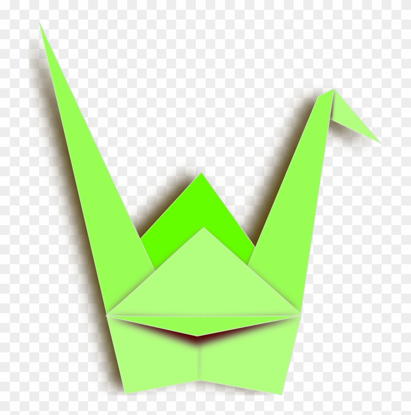 Origami Crane - Origami Gif Paper Crane Clipart