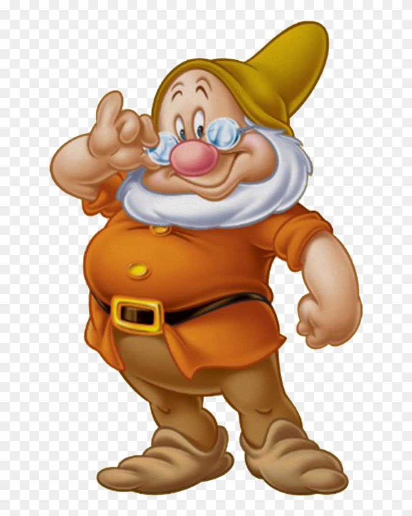 Clipart Of Disney Cartoon Characters - Snow White Dwarf Png Transparent Png