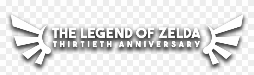 The Legend Of Zelda Thirtieth Anniversary Walkthrough - Monochrome Clipart