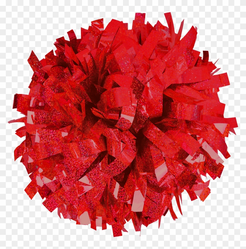 Metallic Holographic Red Pom - Bloem Clipart #629345