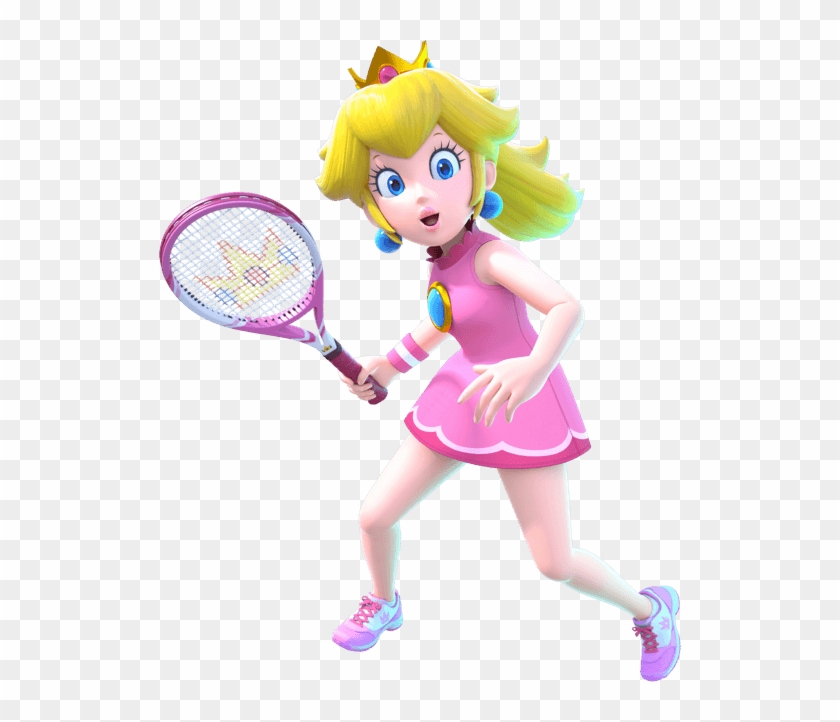 New Swing Mechanic - Peach Mario Tennis Aces Clipart