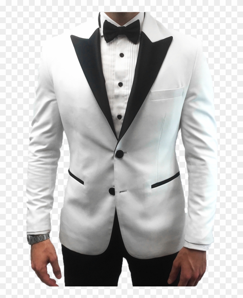 White Tuxedo Front Png Clipart #629513