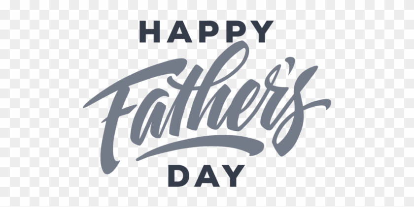 Happy Fathers Day - Calligraphy Clipart