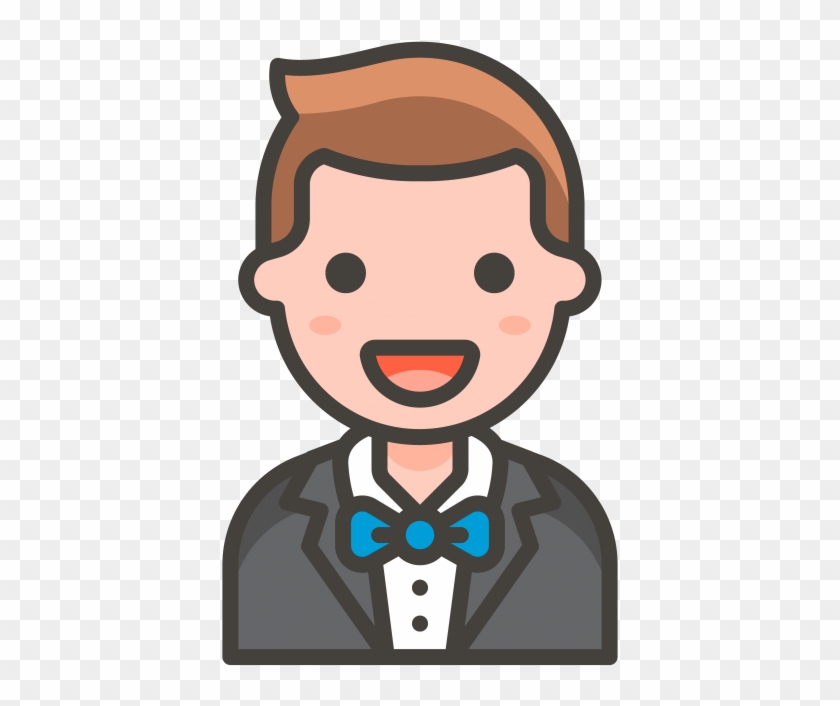 Man In Tuxedo Emoji - Singer Icon Png Clipart #629706