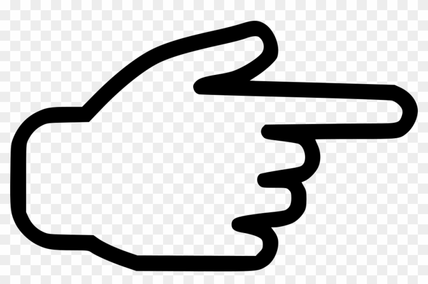 A Pointing Device Is An Input Interface Specifically - Finger Pointing Icon Png Clipart