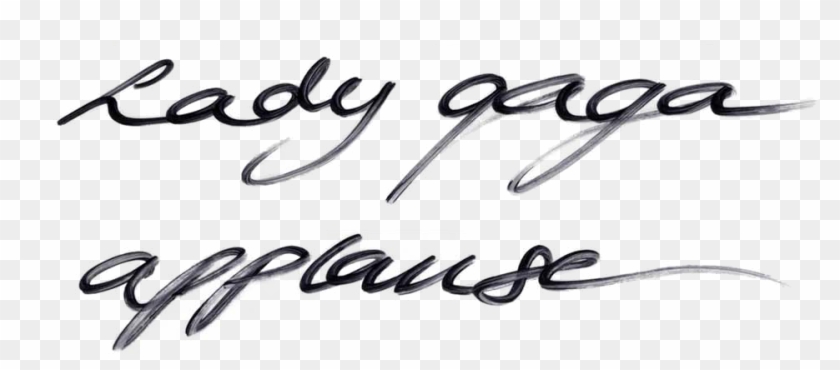 Applause Logo - Lady Gaga Applause Logo Clipart