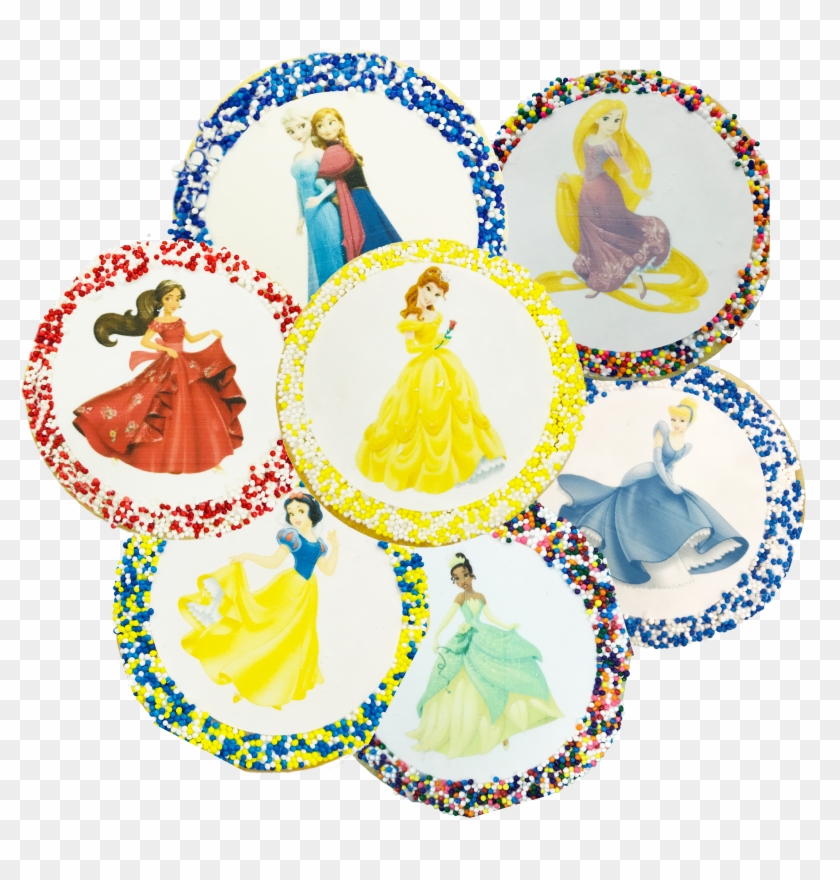 Disney Princess Sugar Cookies With Nonpareils Clipart #629892