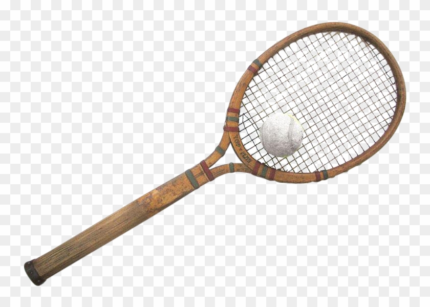 1l - Vintage Tennis Racket Png Clipart #629971