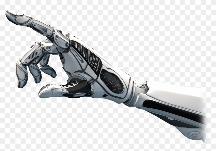 Robot Hand Transparent Background Clipart #630000