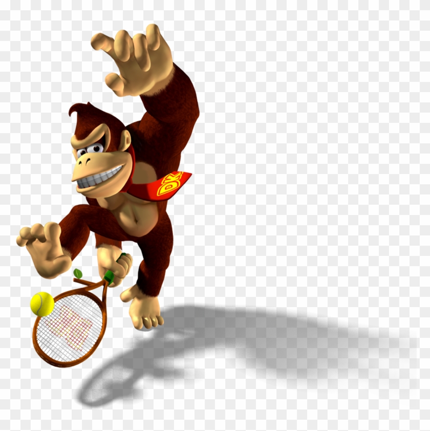 Dk Mpt Artwork - Mario Tennis Aces Donkey Kong Clipart
