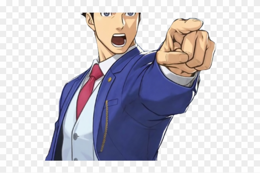 Ace Attorney Png - Epilepsy Clipart #630077