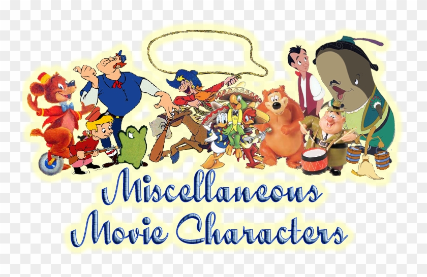 All Disney Cartoon Characters - Disney Miscellaneous Clipart