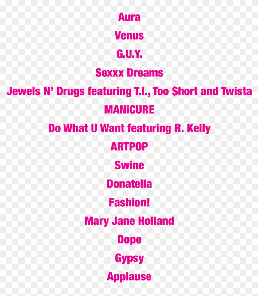 Album Release Lady Gaga - Lady Gaga Artpop Logo Png Clipart