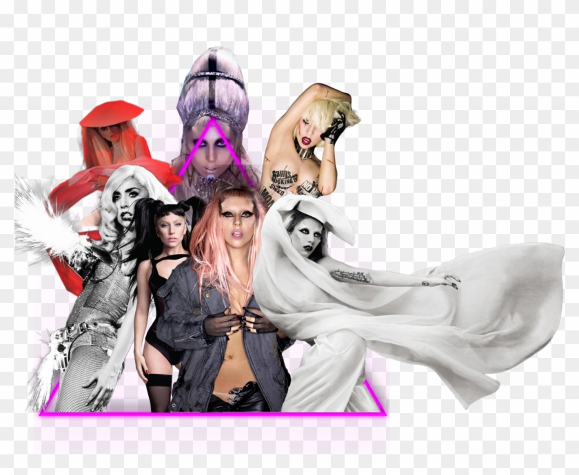 Lady Gaga Transparent Pack (part 3) - Lady Gaga Born This Way Png Clipart #630600