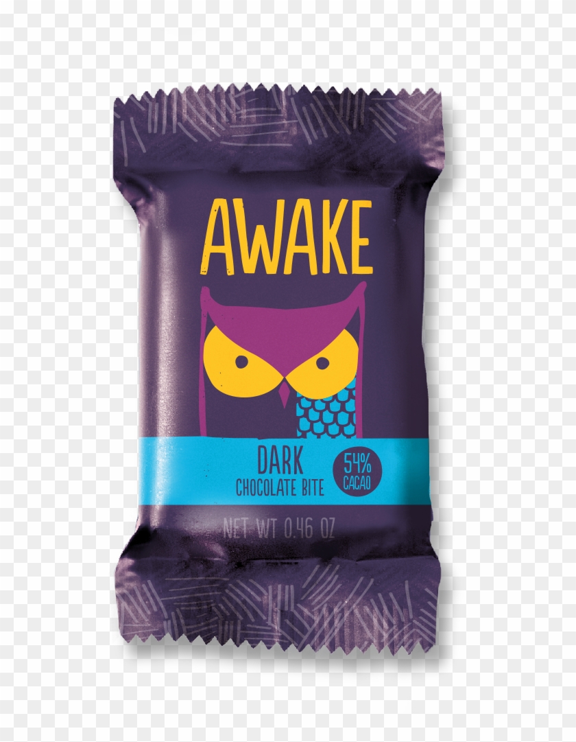 Awake Caramel Chocolate Bite Clipart #630684