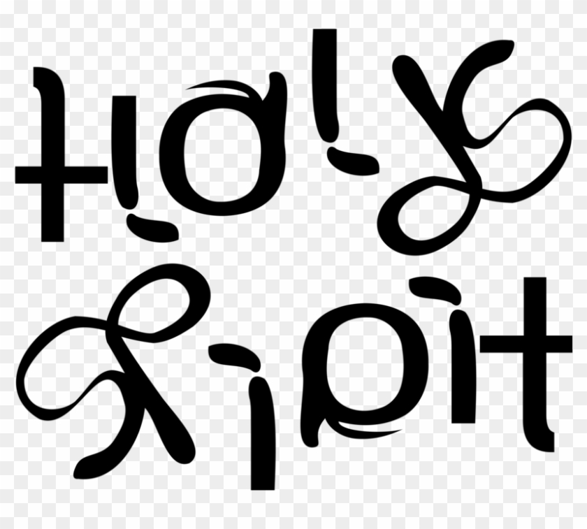 Bible Holy Spirit In Christianity Doves As Symbols - Holy Spirit Text Clipart