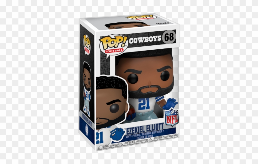 Ezekiel Elliott - Ezekiel Elliott Funko Pop Clipart