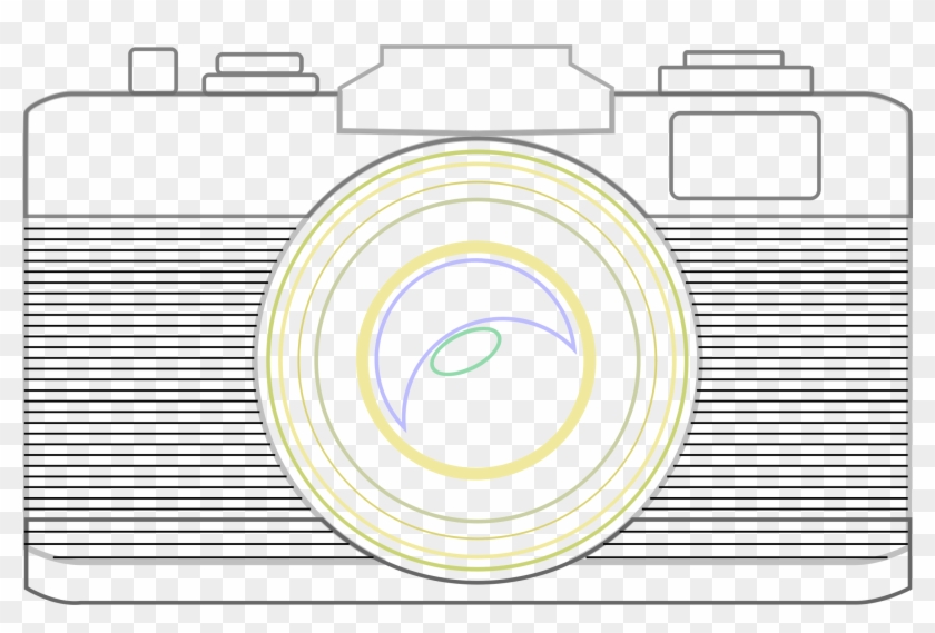 This Free Icons Png Design Of Camera Vintage Lineart Clipart #631569